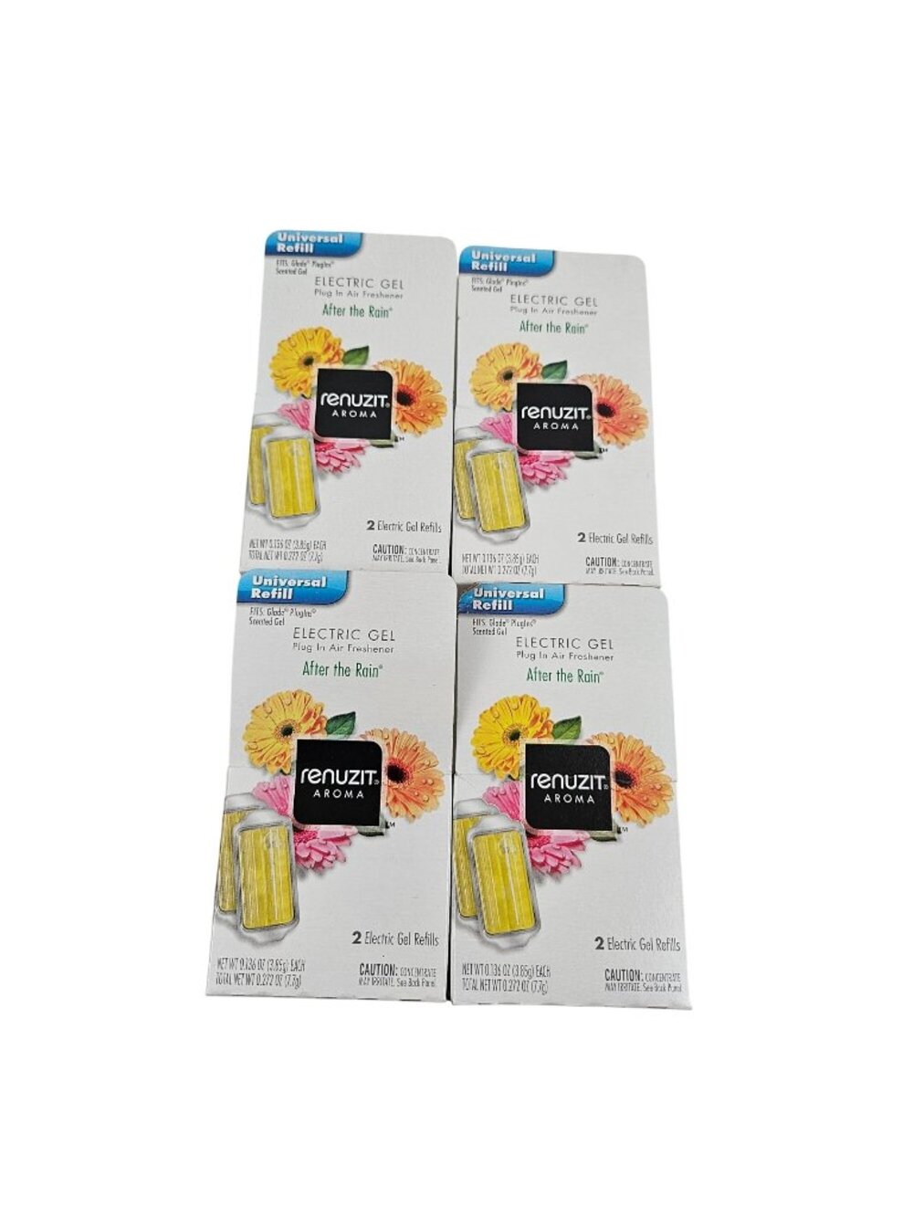 Renuzit Aroma After The Rain Electric Gel Plug-In Air Freshener Refills Universa